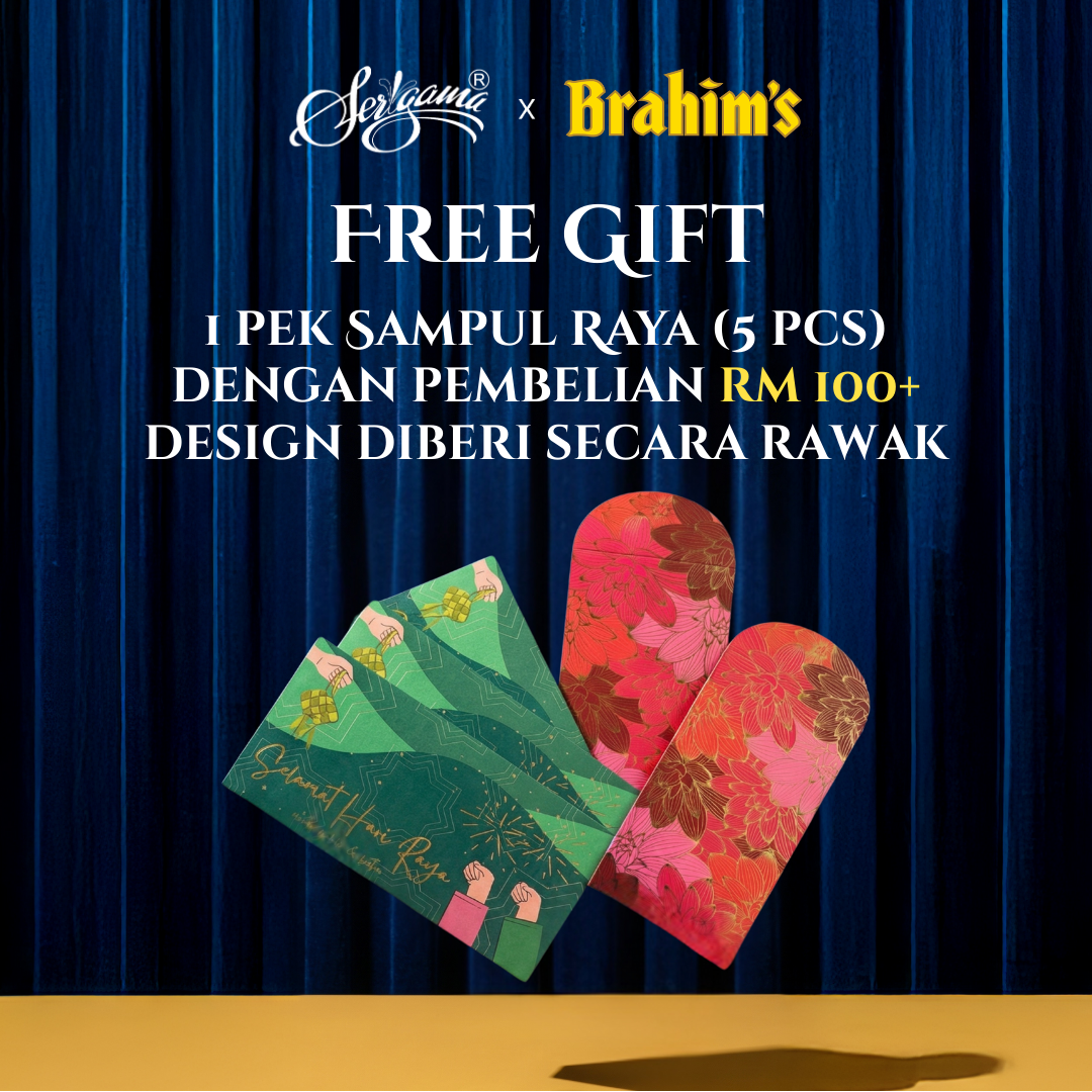 [FREE GIFT] Sampul Raya Serigama (5 keping)