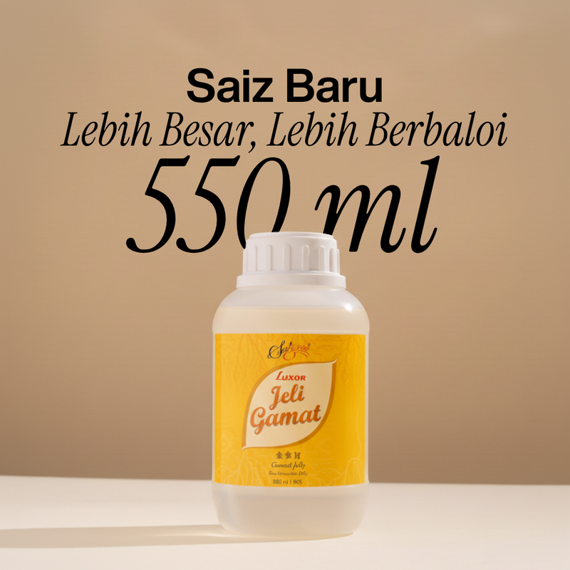 Jeli Gamat (550ml) - Saiz Baru!