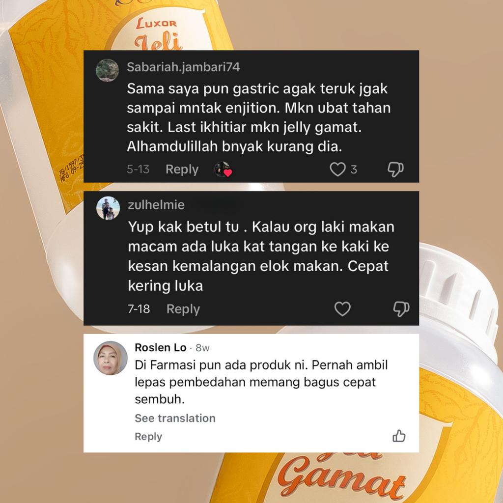 Jeli Gamat (550ml) - Saiz Baru!